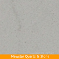 NQ5052Y--Newstar 5141 Frosty Carrina marble quartz Types Edge Processing Countertop Engineering Quartz Stone